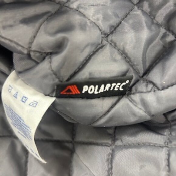 Vintage Lands' End Aircore 200 Red Fleece-Lined Parka Men’s | Winter coat | XL - Picture 9 of 11